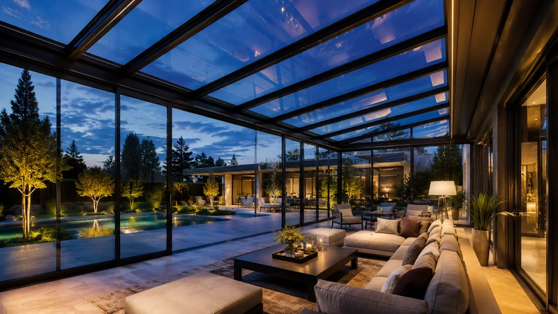 Cam Tavan Pergola